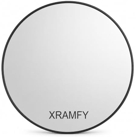 XRAMFY 30 Inch Round Mirror-Black Circle Mirrors - Image 2