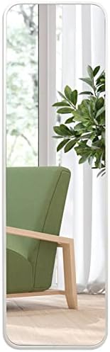 Giftgarden 14”x47” White Full Length Mirror Aluminum Frame, 47” Long by Giftgarden