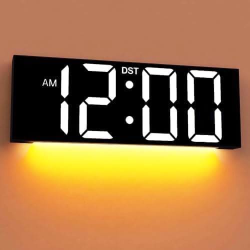 JALL Digital Wall Clock Large Display by JALL