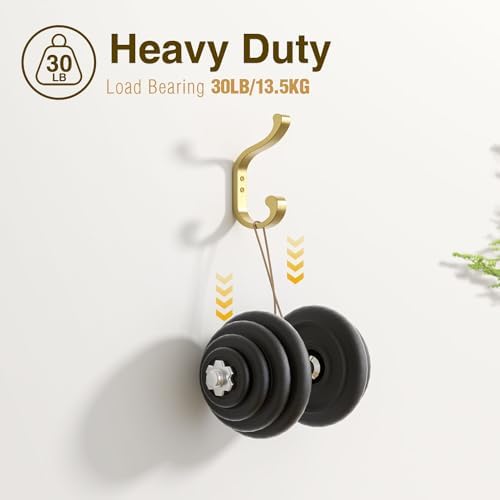 Coat Hooks Wall Mount, Heavy Duty Wall Hooks - Image 5