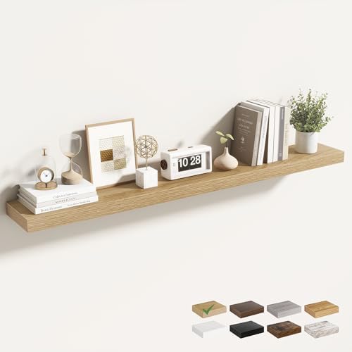 Acovy 48 Inch Floating Shelves for Wall 1 Pack, Wall Mounted Floating Shelf by Acovy