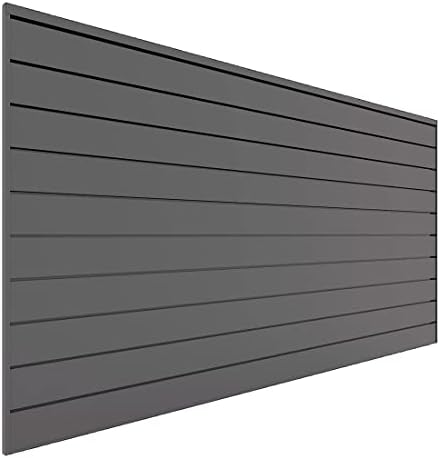 Proslat 88105 Heavy Duty PVC Slatwall Garage Organizer, 8-Feet by 4-Feet Section by PROSLATGARAGE