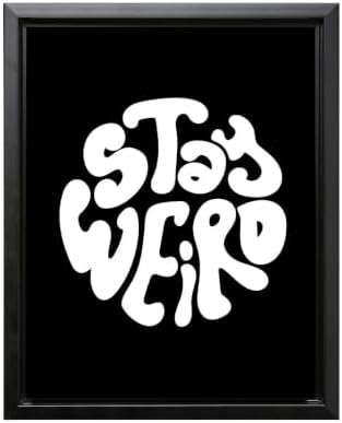 InkFlow Posters Stay Weird Canvas Poster by InkFlowPosters