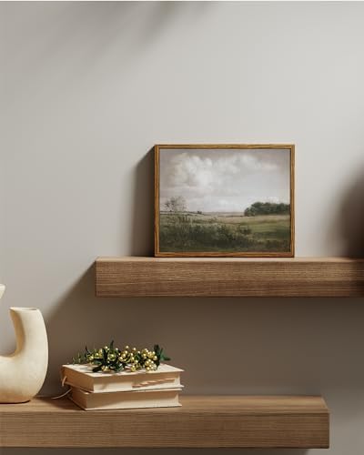 VIYYIEA Vintage Landscape Framed Wall Art, Nature Wilderness Scenery Paintings - Image 2