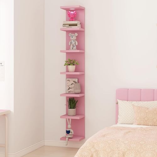 LitaEther Versatile 7 Tier Wall Shelf Unit, Display Floating Shelf by Shopnow