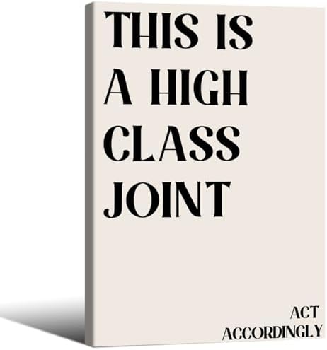 Neutral Minimalist Modern Poster Vintage Unique Quote Wall Art 24x36 inch by OMANI
