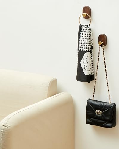 Wood Coat Hooks Wall Mount - Image 5