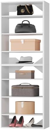 ROOMTEC Modular Closet System, 25.5" Shelf Closet Tower Wall-Mounted Closet by ROOMTEC