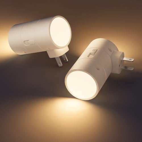 VOLISUN Night Lights Plug into Wall, Dimmable LED Nightlight by VOLISUN