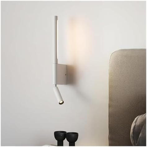 Bedside Wall Lamps 2 Heads 330 Degree Rotation Adjustable Wall Lamp Reading by Unknown