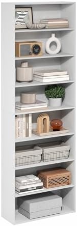 Furinno Basic Book Shelf, 8-Tier Bookcase by Furinno-FitsYourSpaceFitsYourBudget