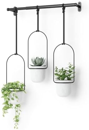 Umbra Triflora Hanging Planter, Indoor Herb Garden by Umbra