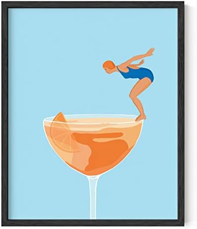 HAUS AND HUES Preppy Pictures Bar Art by HausandHuesArtPrints