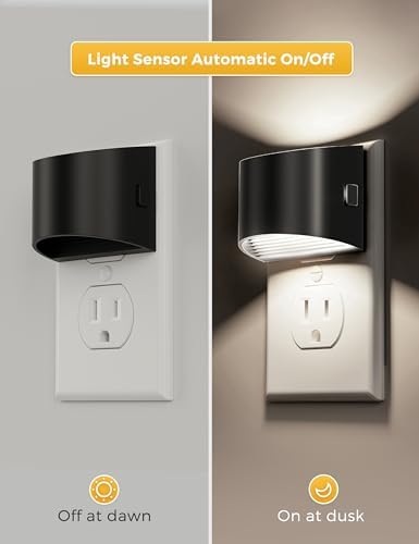 L LOHAS LED Night Lights Plug into Wall, Dimmable Night Light 2 Pack - Image 3