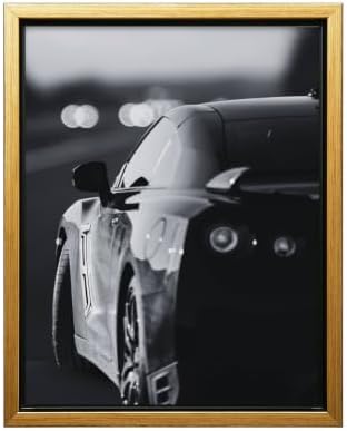 InkFlow Posters Black & White Automotive Canvas Poster by InkFlowPosters
