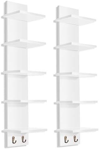 Sorbus 5-Tier Floating Wall Shelf by Sorbus