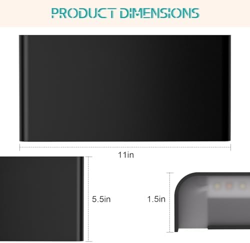 Modern Indoor 5CCT LED Wall Sconce, 1 Pack - Image 4