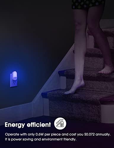 L LOHAS LED Blue Night Light, Night Lights Plug into Wall, 0.6W LED - Image 5