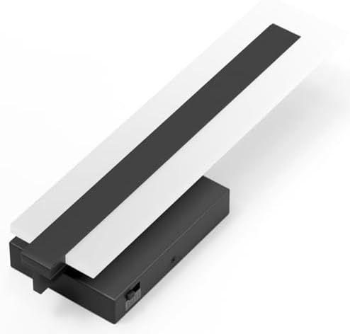 Tipace Hardwired Black Dimmable Modern LED Wall Sconce 2 Packs 3000K 3500K - Image 5