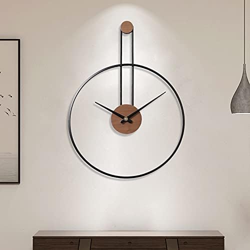 YISITEONE Large Decorative Wall Clock - Image 3