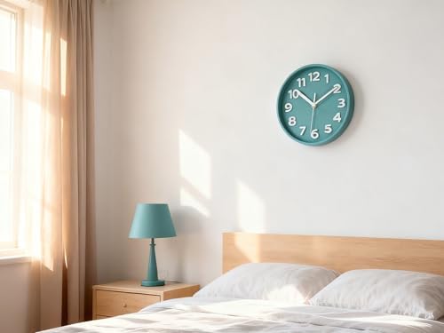 JENLYSTIME 8 Inch Modern Dual‑Mode Clock, Wall Clock & Tabletop Clock - Image 4