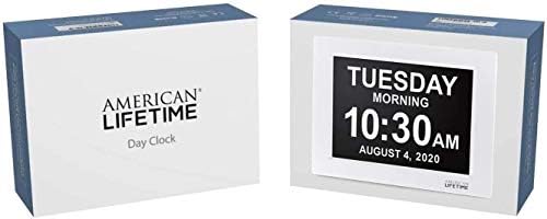 American Lifetime, New Version, Day Clock Extra Large Impaired Vision Digital - Image 4