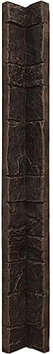 Universal Inside Corner for EverStone Faux Stone Siding Panels, Alder Creek by EkenaMillwork
