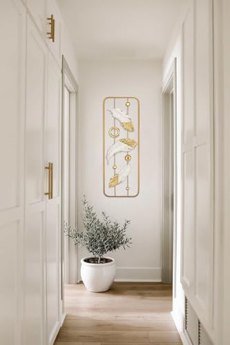 Arborus 2 Pack Gold Wall Art Décor, Modern Wall Décor - Image 4