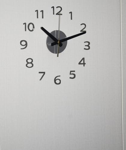 DIY Wall Clock, Battery Operated, 3D Quartz Frameless Clocks - Image 5