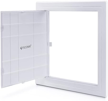 TICONN 10" x 10" Access Panel for Drywall, ABS Wall Hole Cover, Access Door by TICONN