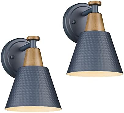 FEMILA Modern Wall Sconces Set of 2, 1-Light Wall Lighting Bathroom Sconces by FEMILA