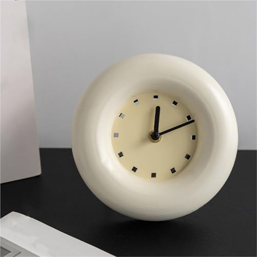 Office Modern Minimalist Small Round Wall Clock - Image 3
