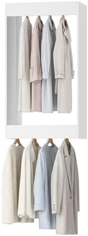31.5" Wide Double Hanging Modular Closet System, Wall-Mounted Closet Organizer by Unknown