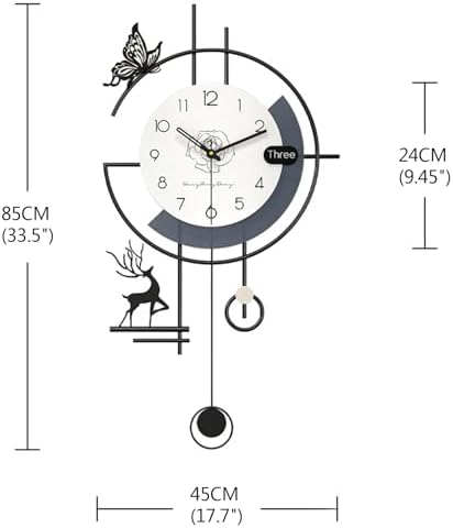 Modern Wall Clock, Large Wall Clocks - Image 2
