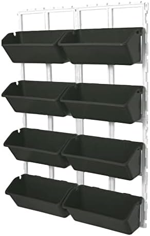 Vertical Wall Planter 8 Pockets Indoor Outdoor, Army Green Garden Planter by Unknown