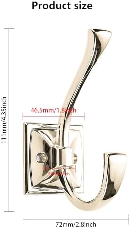 5 Pack Decorative Heavy Duty Towel Hooks - Image 2
