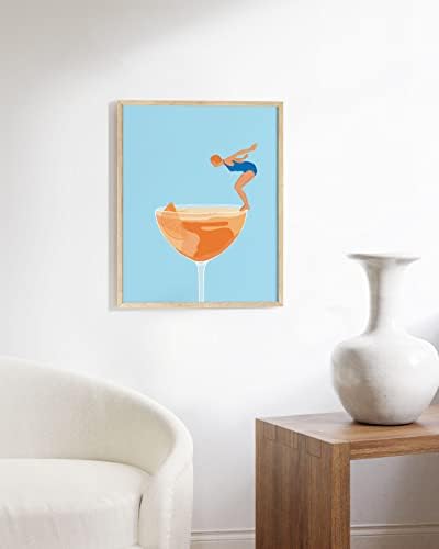 HAUS AND HUES Preppy Pictures Bar Art - Image 4