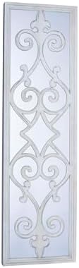 Household Essentials Large Framed Decorative Scroll Wall Mirror by HouseholdEssentials
