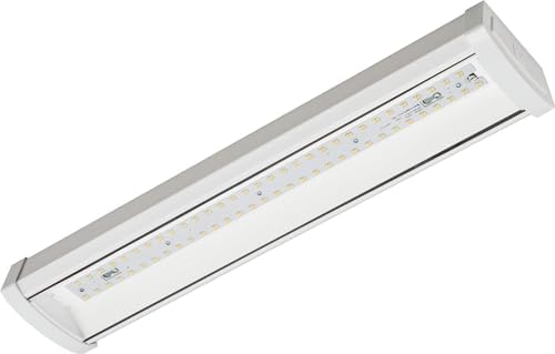 Lithonia Lighting 4 Foot LED Light Fixture, Low-Profile LED Wraparound Flush - Image 6