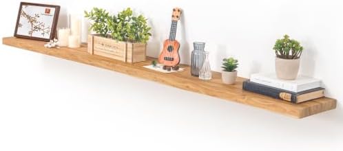 Fun Memories Floating Shelves for Wall, Deep Floating Shelf for Living Room by FunMemories