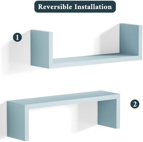 SRIWATANA Blue Floating Shelves - Image 6