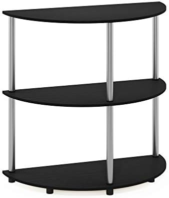 Furinno FRANS Toolless Half Round 3-Tier Entryway Table - Image 6