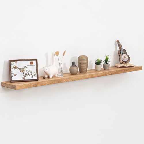 Floating Shelves for Wall, Farmhouse Wooden Shelf for Living Room, Bathroom and by FunMemories