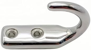 Heavy Duty Stainless Steel 316 Wall Hooks, Marine Grade Wall Hanger Key Hook - Image 3