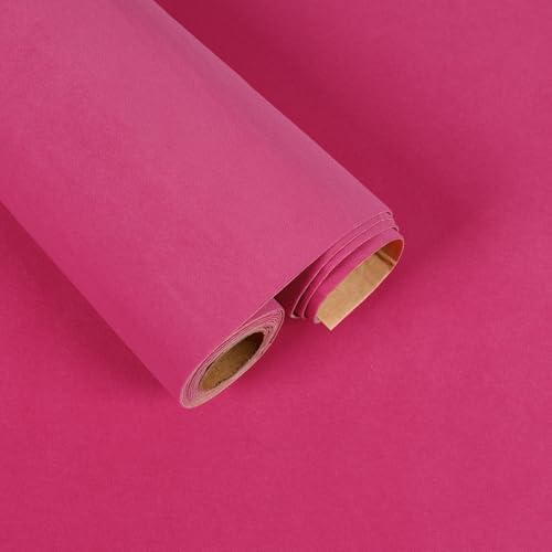 Hot Pink Velvet Flocking Liner for Jewelry Box, Art Crafts, Cabinets by FANCYEASY