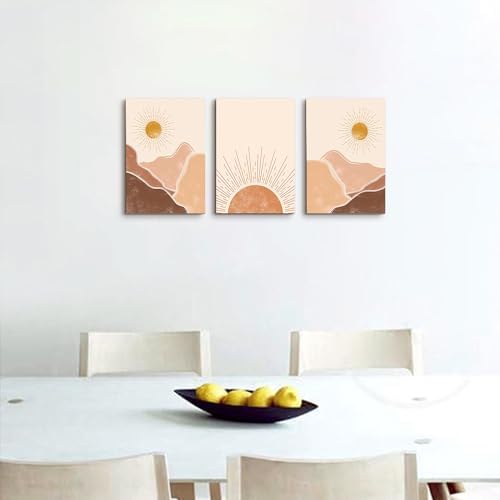 MHARTK66 Boho Wall Decor Living Room Canvas Wall Art - Image 5