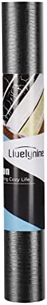 Livelynine Lavish Black Textured Wallpaper Peel and Stick Crocodile Wallpaper - Image 7