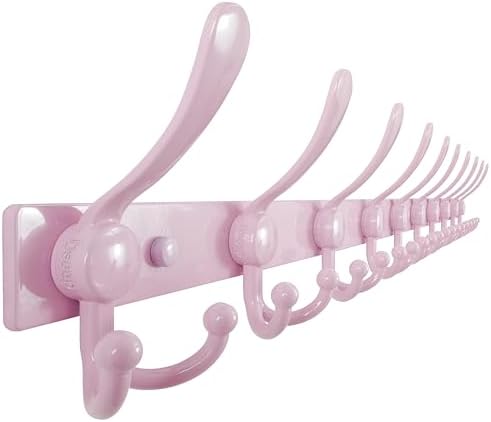 Dseap Coat Rack Wall Mount 37 Inch, Heavy Duty 12-Gauge Base vs Flimsy 1mm by Dseap