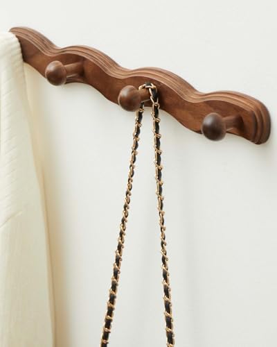 Wood Coat Rack Wall Mount - Image 3