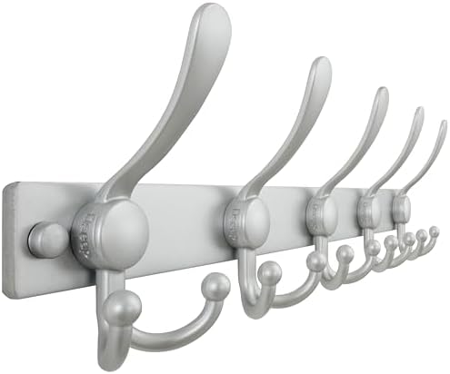 Dseap Coat Rack Wall Mount, Heavy Duty 12-Gauge Base vs Flimsy 1mm, by Dseap